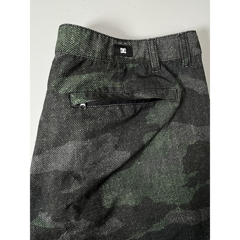 MEN'S DC SHOES HYBRID WET DRY 4-WAY‎ STRETCH BOARD SHORTS CAMOUFLAGE CAMO Y2K